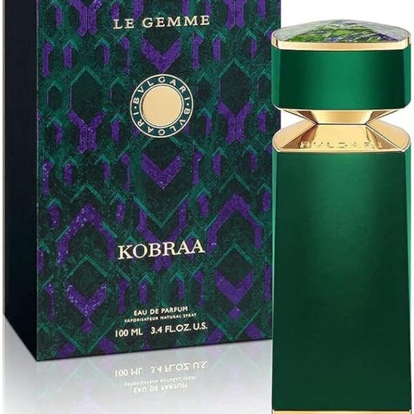 Bvlgari Le Gemme Kobraa Eau De Parfum Spray for Men, 100 ml - Pack of 1